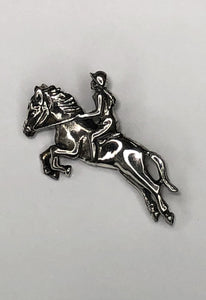 Equestrian Rider Brooch (B252)