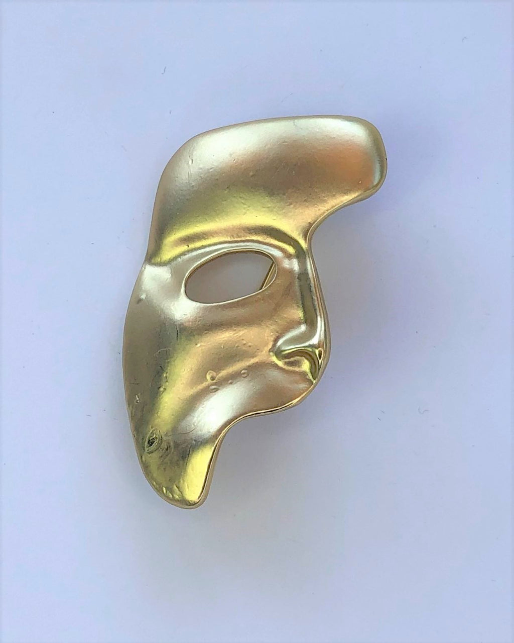 Gold Phantom of the Opera mask brooch at erika
